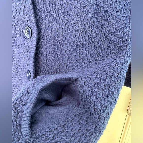 Talbots purple cotton sweater, size Large, great condition - Picture 6 of 11